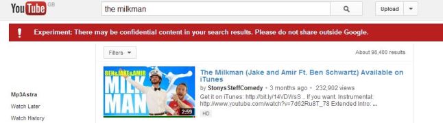 youtube confidential